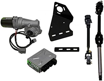 SuperATV Power Steering Kit for 2017+ Polaris Ranger Full-Size 570 / Crew | Reduces Steering Effort | Sealed Input and Output Shafts | Watertight Control Box and Connectors