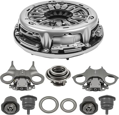 New Transmission Dual Clutch Release Fork Lever Kit Compatible with Ford Focus Fiesta B-MAX EcoSport 2011-2019 Dual Clutch Fork Checking Tool Replace 6DCT250 DPS6 PS250 602000800 CA6Z7515J CA6Z7515K