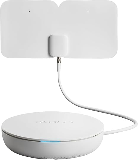 Tablo 4th Gen 4-Tuner Over-The-Air (OTA) DVR + 35-Mile Indoor TV Antenna - Watch, Pause & Record Live TV, News, Sports & Movies in Your Home Over Wi-Fi - 50+ Hrs Recording - No Subscriptions (Renewed)
