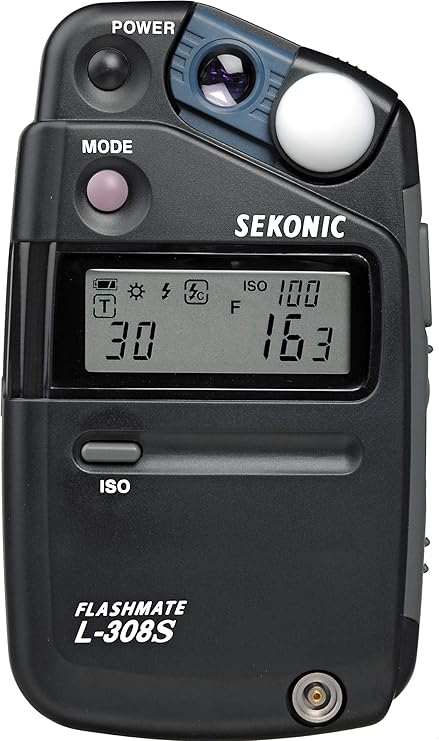 Sekonic L-308S Flashmate Digital Incident, Reflected & Flash Light Meter