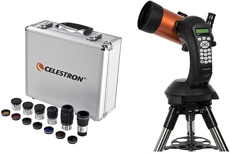 Celestron Nexstar 4SE Maksutov-Cassegrain Telescope Bundle | 1.25-Inch Eyepiece/Filter Accessory Kit, (2 items)