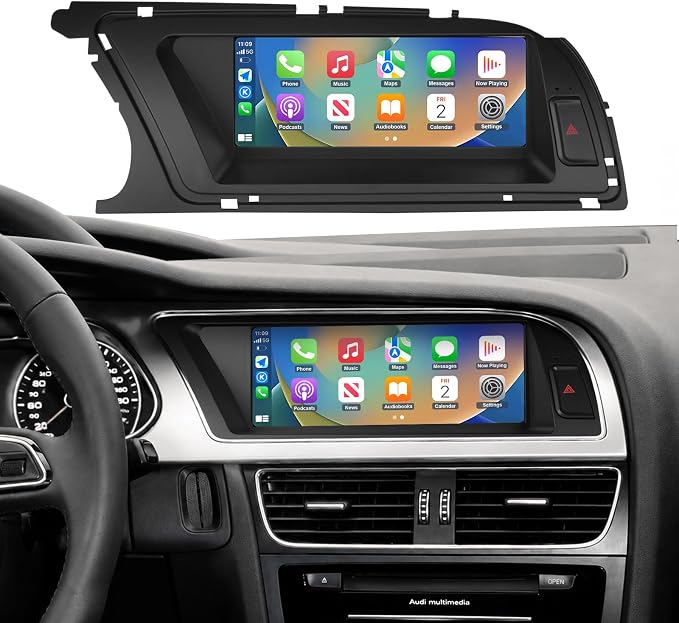 2026 8.9" CarPlay Android Auto Screen for Audi A4