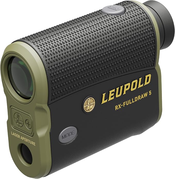 Leupold RX-FullDraw 5 Rangefinder with DNA with Black/Green OLED