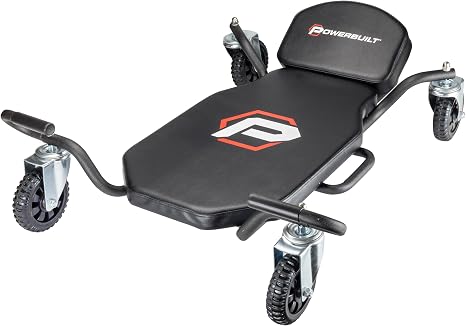 Powerbuilt Big Wheel Creeper, Overlanding, Off Road Wheels, Adjustable Head Rest - 642955ECE