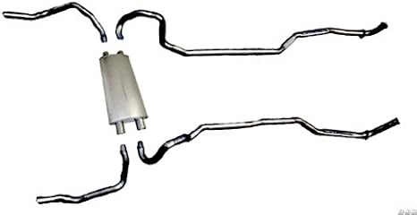 Camaro Dual Exhaust System with Transverse Muffler Z-28 1970 1971 1972 1973 1974