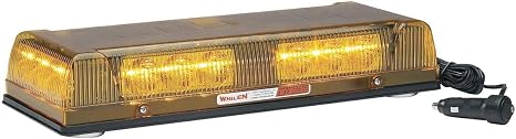 Whelen Engineering Responder LP Mini Lightbar - Magnetic Mount, Amber, Model# R1LPMA