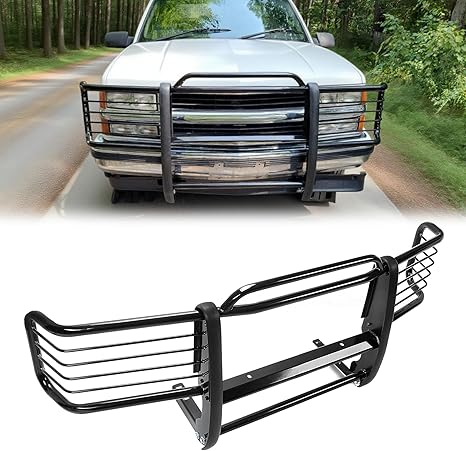 KUAFU Front Grille Brush Guard Compatible with 1988 2000 C/K Series