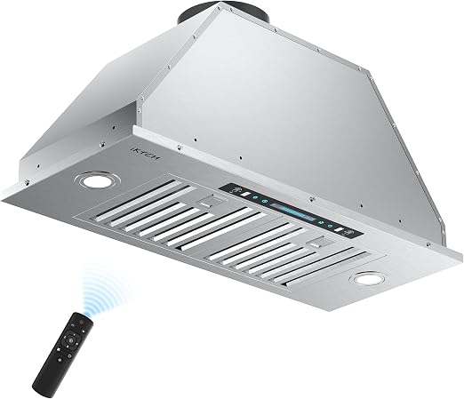 30 inch Insert Range Hood 900 CFM, Ducted/Ductless Vent Hood