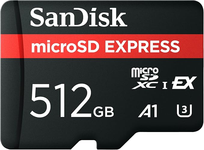 SANDISK 512GB microSD Express Card