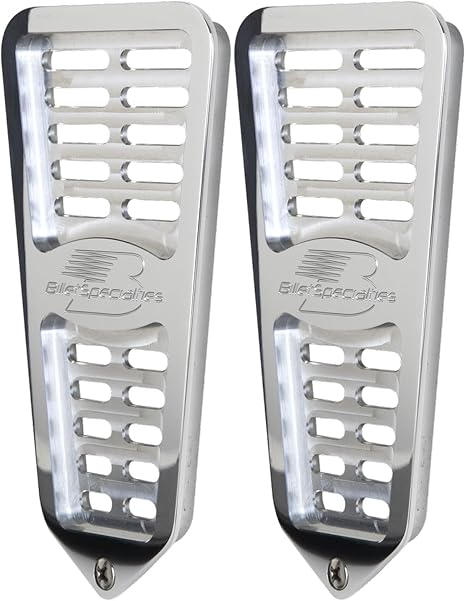 Billet Specialties Door Jamb Vent 77-90 GM B-Body Polished Pair