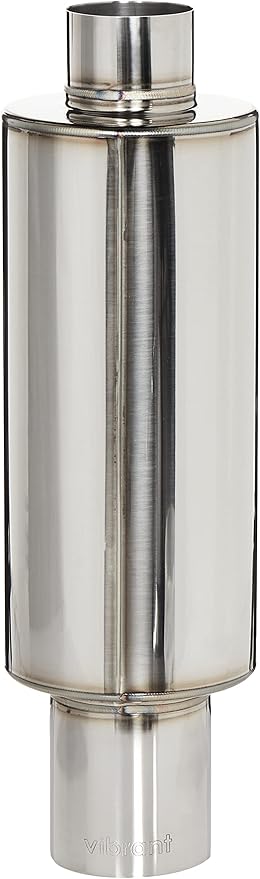 Vibrant Performance 1059 TPV Turbo Muffler, 3 inch