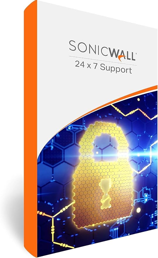 SonicWall 24x7 Support for TZ370-1 Year License (02-SSC-6517) - Round-the-Clock Technical Assistance, Firmware Updates, and Hardware Replacement