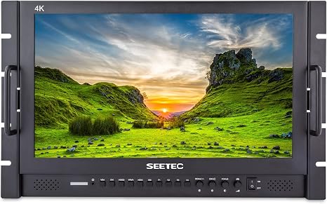 P173-9HSD-RM 17.3" 400nit 7RU 3G SDI Broadcast Rack Mount Monitor