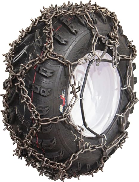 GTN-714 ATV Net Diamond Studded Tire Chains 25x10-10 25x10-12