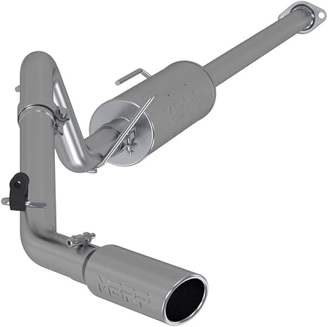 MBRP S5326AL 2.5" Cat Back, Single Side Exhaust System (Aluminized Steel)
