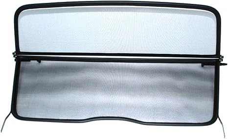 Wind Deflector for Chevrolet Camaro 5 (2011-2016) - Foldable - with Quick Release Fastener - Black | Windstop | Wind Blocker
