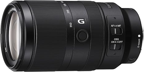 Sony Alpha 70-350mm F4.5-6.3 G OSS Super-Telephoto APS-C Lens, Black