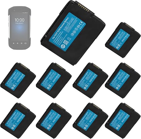 10 Pack for Zebra TC77 Scanner Battery Replacement - BT-000318 TC70 Battery