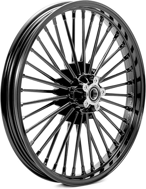 TOFR 19x2.5 Fat King Spokes Front Wheel Rim For Harley Sportster 2000-2023