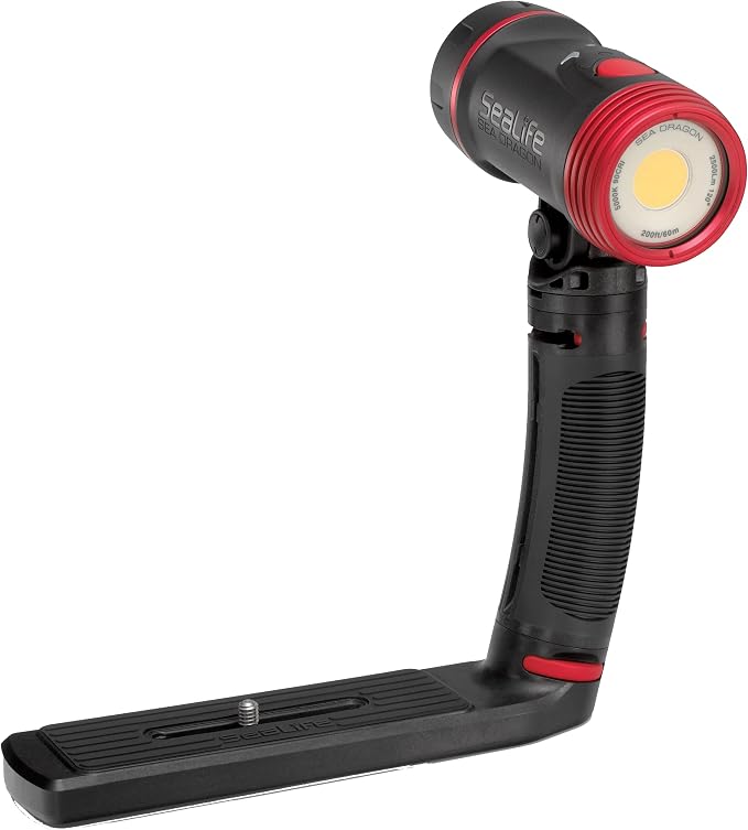 Sea Dragon 2500F Underwater Photo-Video Scuba Diving Light, Bright and Powerful, Brilliant Colors, Wide Beam Angle, 2500 Lumen COB LED, for All Cameras and Housings (SL671)
