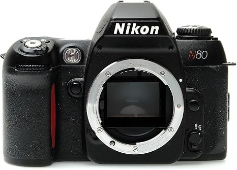 Nikon N80 / F80 35MM SLR Film Camera Kit With Nikon FX Auto Focusing Zoom Lens