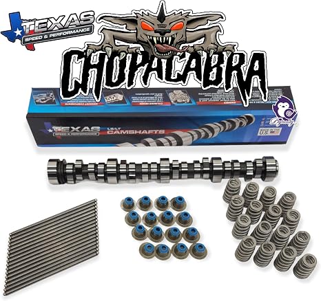 Texas Speed TSP Chopacabra Cam Kit with Springs Seals Pushrods LS Truck Camshaft 4.8 5.3 6.0 6.2 Vortec 1999-2013