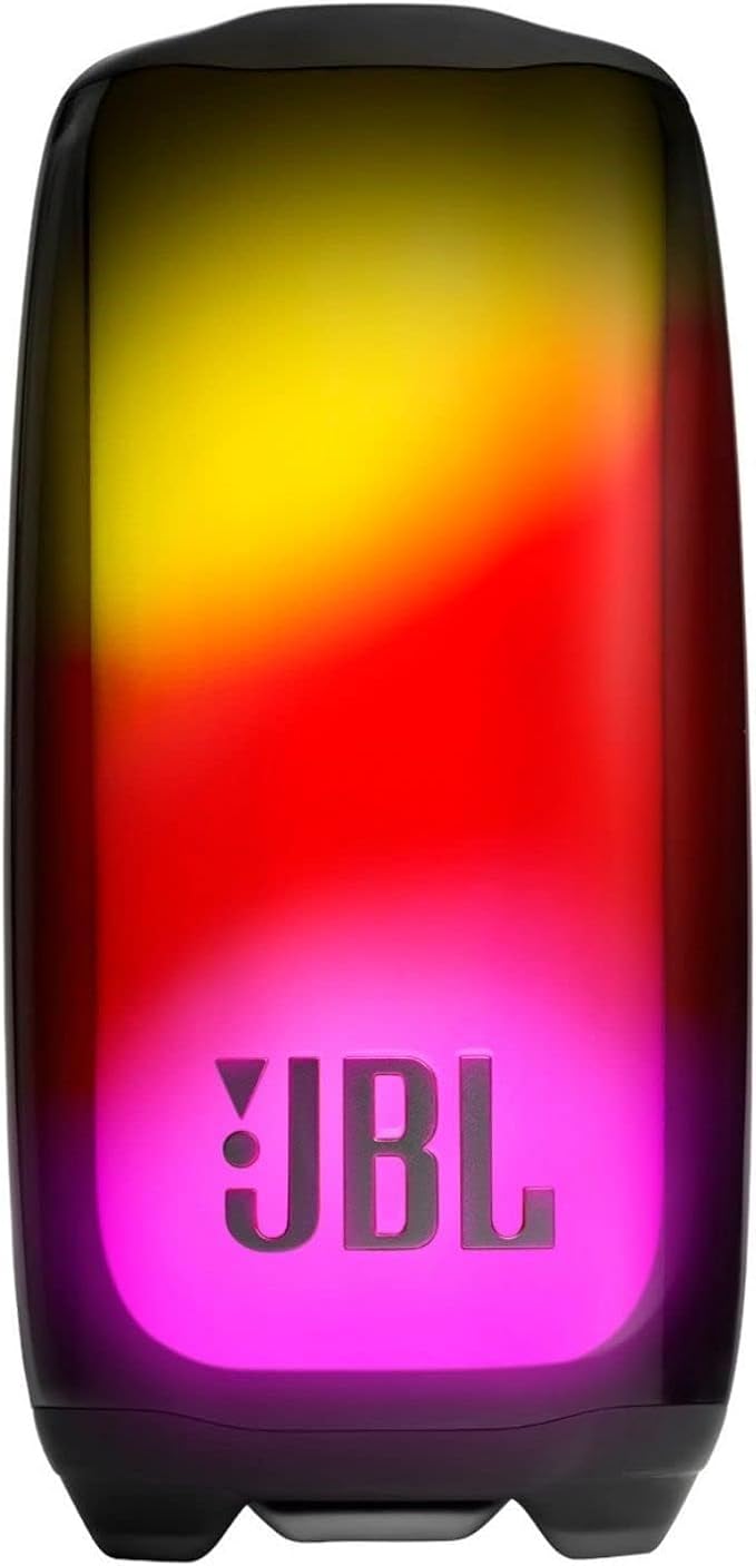 JBL Pulse 5 Portable Bluetooth Speaker with Dazzling Light Show - Black (Renewed)