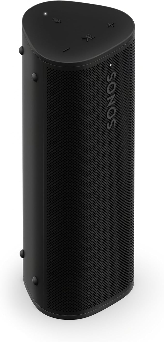 Sonos Roam 2 - Black - Portable Waterproof Bluetooth Speaker