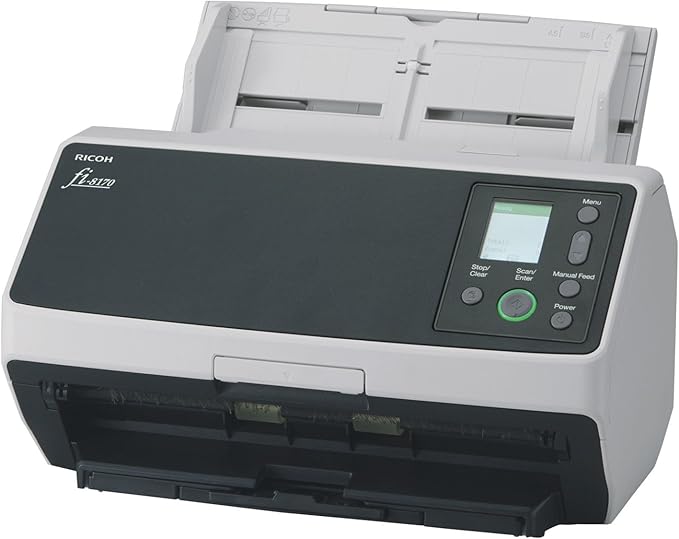 RICOH fi-8170 Professional High Speed Color Duplex Document Scanner | Network Enabled