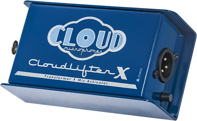 Cloud Microphones - Cloudlifter CL-X Transformer Mic Activator - Ultra-Clean Microphone Preamp Gain - USA Made | Ultra-Clean Microphone Preamp Gain, USA Made
