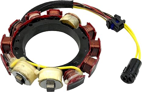 Stator for Johnson Evinrude 173-4981 584109 Outboard 584981 763759 105 Jet 150 175 HP 1991-2006 35-AMP 2-Stroke 6-Cylinder 0584109 0584981 0763759 18-5878