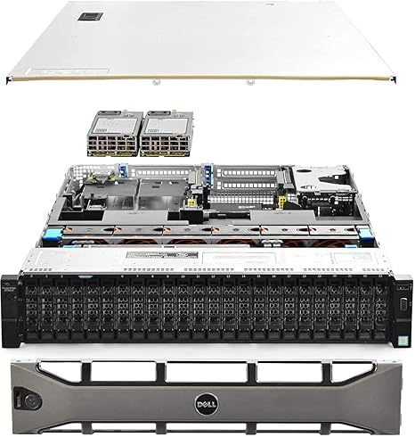 Dell PowerEdge R730xd Server 24B SFF 2U, 2X Intel Xeon E5-2690 v4 2.6Ghz (28-cores Total), 128GB DDR4 RAM, 4X 1.2TB 10K SAS 2.5” 12Gb/s HDD, H730P 2GB RAID, NIC 10Gb + I350 1Gb (Renewed)