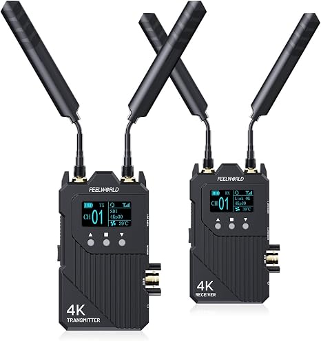 FEELWORLD WT1S 4K 1000ft SDI Dual HDMI Wireless Video Transmission System