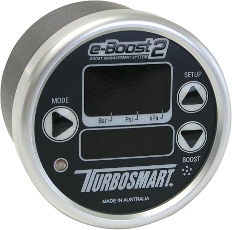 Turbosmart TS03011002 TS-0301-1002 e-Boost2 Black/Silver 60 mm Sport Compact Boost Management System