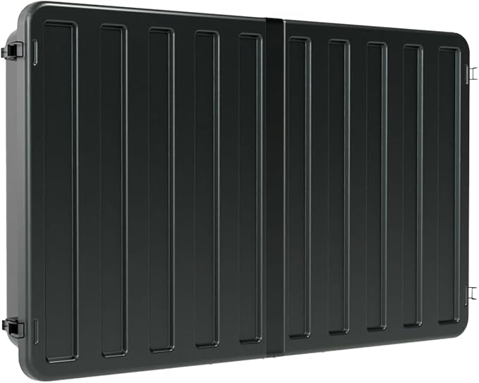 Storm Shell Outdoor TV Hard Cover Weatherproof Protection for Television - Mounts Right on The Wall - TV Wall Mounting Bracket Included … (45-55 inch), Black