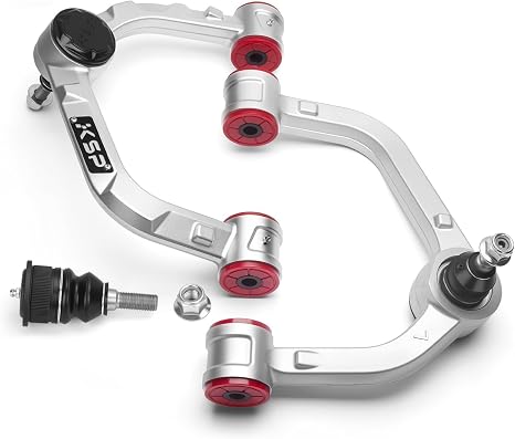 KSP F-150 Aluminum Upper Control Arm for 2-4" Leveling lift Kits, Adjustable Forged Control Arms Compatible with f150 2004-2020, Front Suspension A-arms Fit for Expedition Navigator 06-22