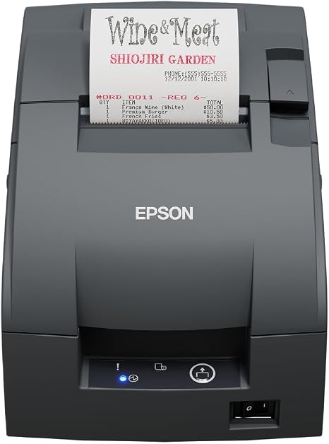 Epson TM-U220IIB, USB, Auto-Cutter, Black, W128902351 (Black)