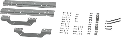B&W Trailer Hitches Fifth Wheel Hitch Universal Mounting Rails with Custom Installation Brackets - RVK2506