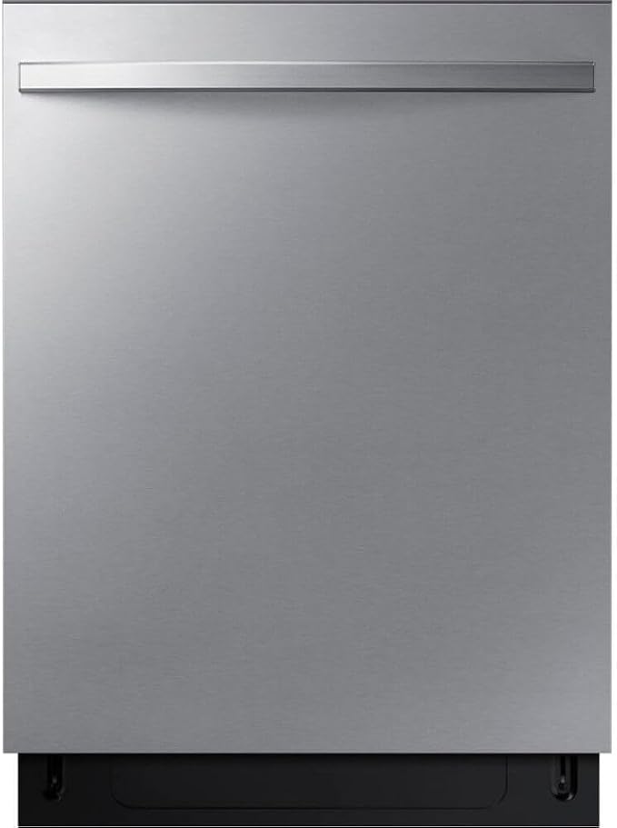 Samsung DW80CG4051SR 24” Built‑In Top Control Dishwasher, 15 Place Settings, 51 dBA Quiet Operation, 3rd Rack, Fingerprint Resistant Stainless Steel