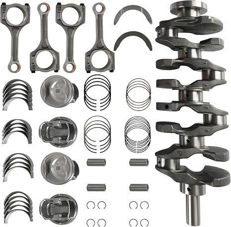 G4KJ 2.4L Engine Rebuild Kit With Crankshaft Connecting Rod Bearing Piston