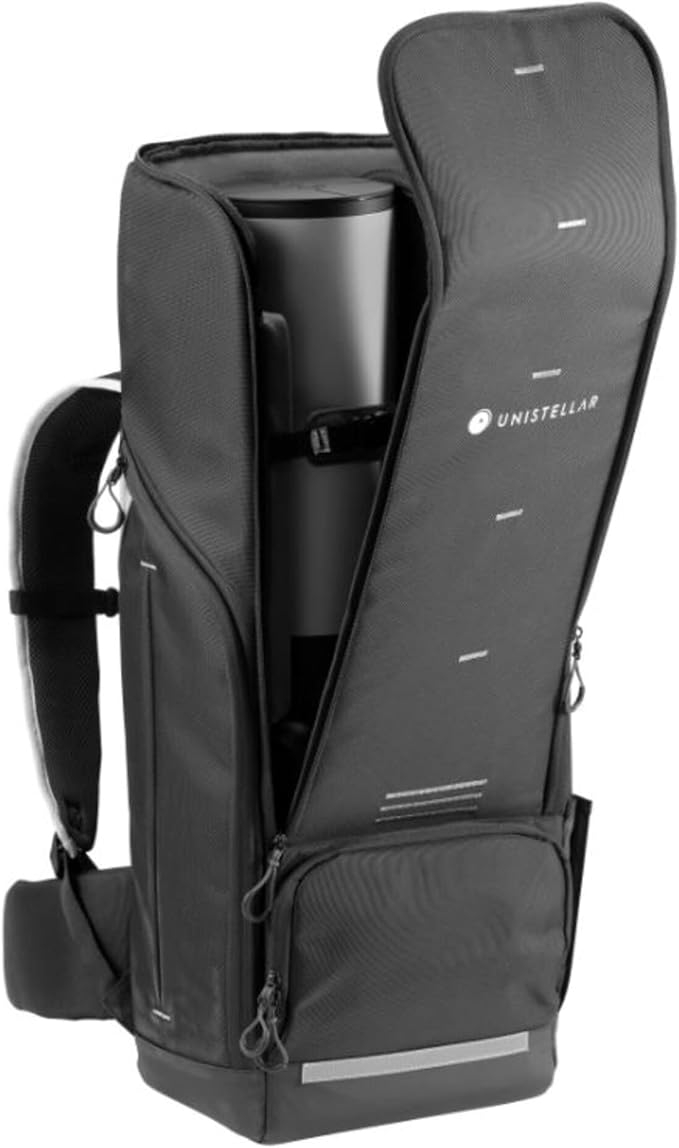 UNISTELLAR Transportation Backpack for EVSCOPE 2 & Equinox 2 - Reinforced Fabric, High Density Foam - Protects Your Telescope from Shock During Transport and Storage | From Shock During Transport, Storage