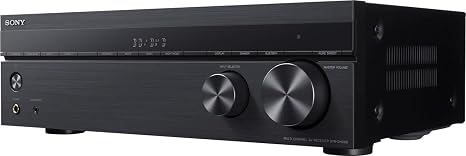 Sony STRDH590 5.2 Channel Surround Sound Home Theater Receiver: 4K HDR AV Receiver with Bluetooth,Black