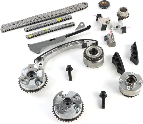 Timing Chain Kit 3.5L with VVT Gears Fit for Camry 2007-2017 for RAV4 2010-2012 for Avalon 05-16 for Sienna 09-16 for RX350 10-15 for Highlander 10-16, for Tundra 2009 5.7L Car Engine Parts