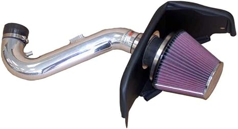 K&N Cold Air Intake System: High-Flow Air-Filter, Increase Performance & Horsepower: Compatible with 2005-2009 FORD Mustang, 69-3522TP