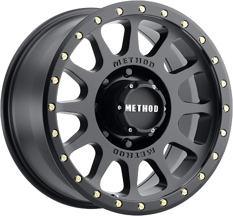 Method Race Wheels 305 NV Matte Black 18x9" 8x6.5", 18mm offset 5.75" Backspace, MR30589080518