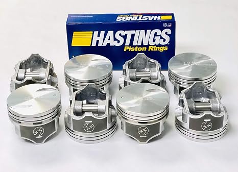 Sealed Power H661CP Hypereutectic Piston & Ring Kit compatible with Chevy 7.4L 454. Click over size neeeded before placing in cart! (+.040 or 4.290" bore)
