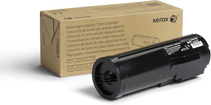 Xerox VersaLink B400 Black Extra High Yield Toner | Genuine and reliable black toner, extra high 24600 page yield, VersaLink B400 printer compatibility