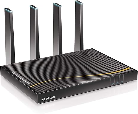 NETGEAR C7500-100NAS NETGEAR Nighthawk X4 (24x8) AC3200 DOCSIS 3.0 Cable Modem WiFi Router Combo Gateway| Certified for Xfinity by Comcast, COX, Spectrum & More(C7500-100NAR) (Renewed)