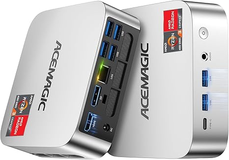 ACEMAGIC Mini PC Windows 11 Pro AMD Ryzen 7330U 16GB DDR4 RAM 256 SSD 28W