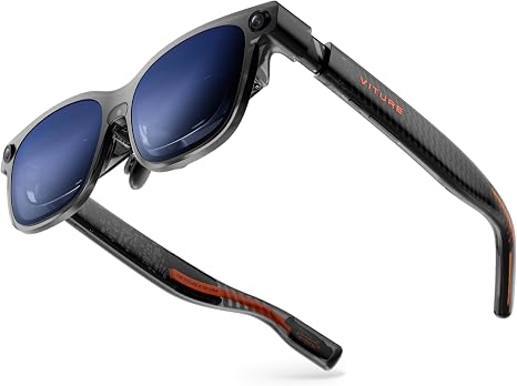 VITURE Luma Ultra AR Glasses, 152'', Full 6Dof Support, AR Hand Gestures, 52° FOV, 1500 Nits,XR Glasses for iPhone 17/16/15, Android, Mac, PC, Switch&Switch 2, World's 1st Real-time 2D to 3D